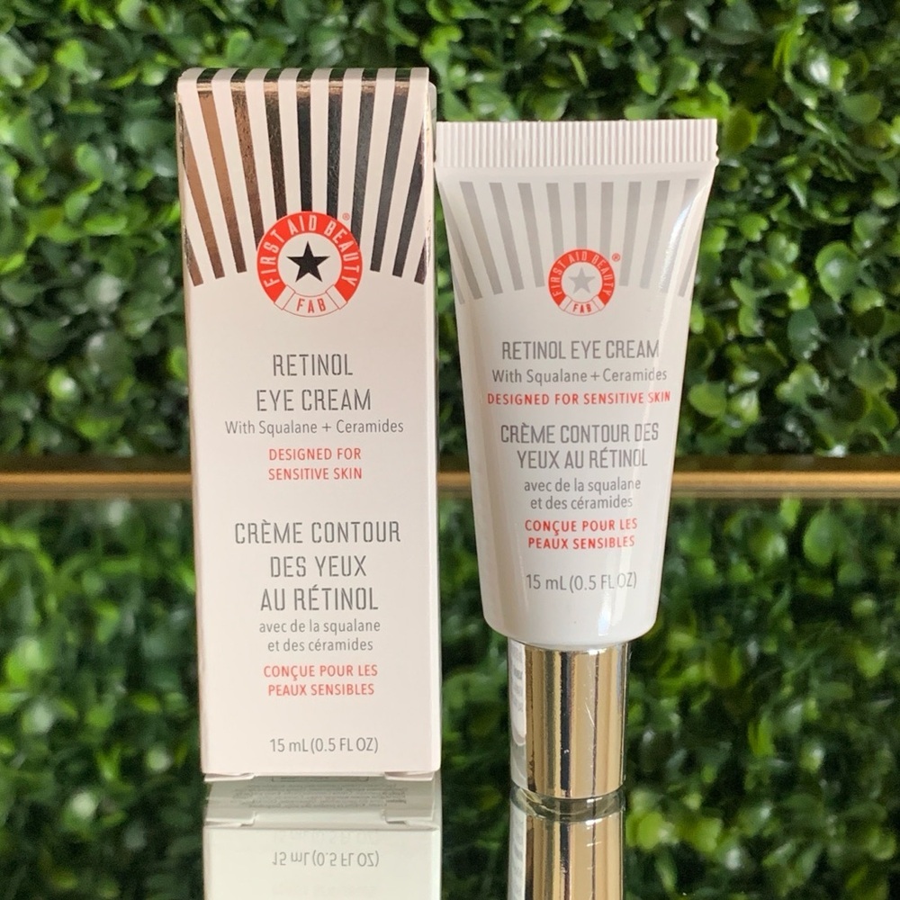 First Aid Beauty Retinol Eye Cream with Squalane + Ceramides | NEW | FAB | BNIB